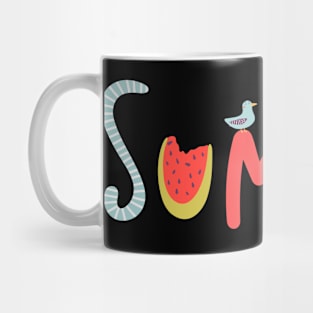 Cool Fun Summer Logo Mug